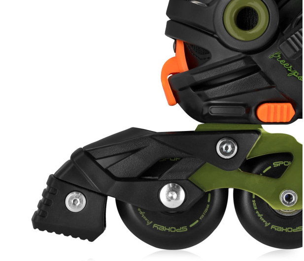 SPOKEY Łyżworolki Freespo Kids zielone (rozmiar 35-38) - 1038608 - zdjęcie 4